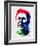 Ronald Reagan Watercolor-Lora Feldman-Framed Art Print