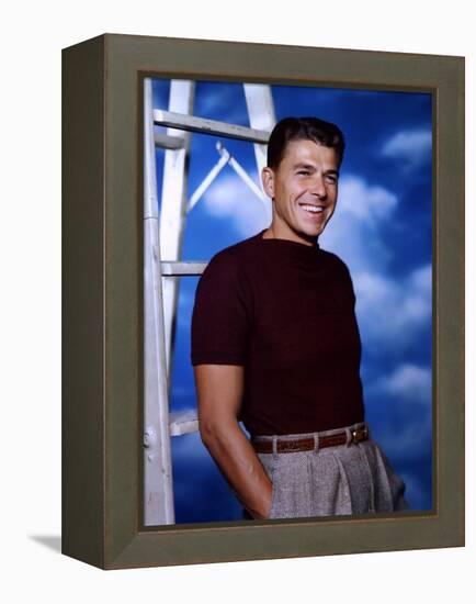 Ronald Reagan-null-Framed Premier Image Canvas
