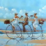 Ladies Afternoon II-Ronald West-Framed Stretched Canvas