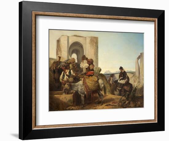 Ronda, Spanish Travellers, 1864-Richard Ansdell-Framed Giclee Print
