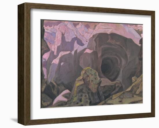 Rondane, Stage Design for the Theatre Play Peer Gynt, 1911-Nicholas Roerich-Framed Giclee Print