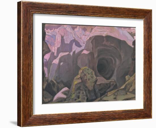 Rondane, Stage Design for the Theatre Play Peer Gynt, 1911-Nicholas Roerich-Framed Giclee Print