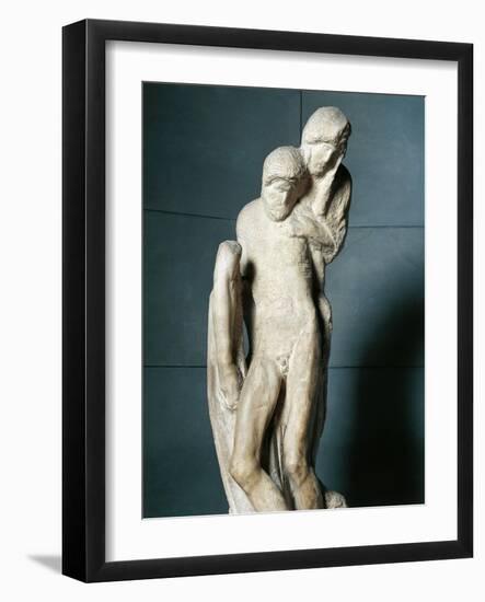 Rondanini Pieta, 1555-1564-Michelangelo-Framed Giclee Print