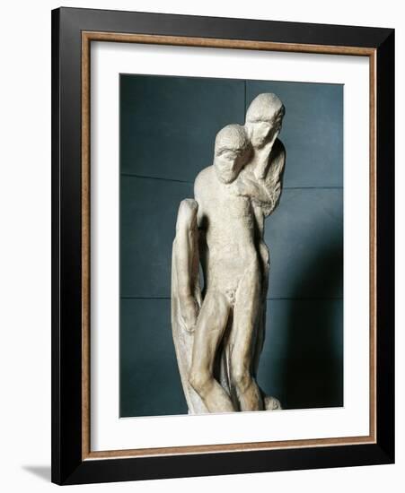 Rondanini Pieta, 1555-1564-Michelangelo-Framed Giclee Print