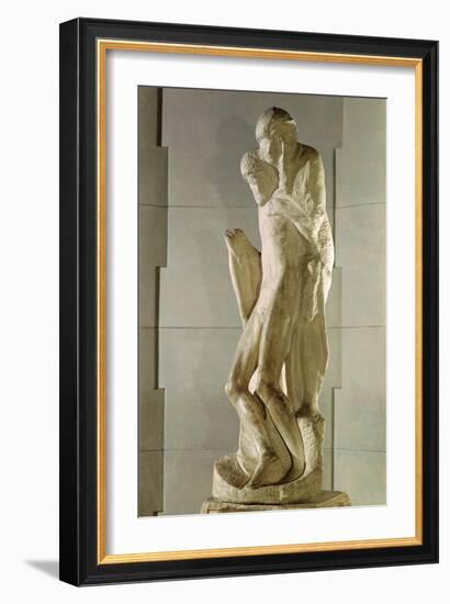 Rondanini Pieta, 1564-Michelangelo Buonarroti-Framed Giclee Print