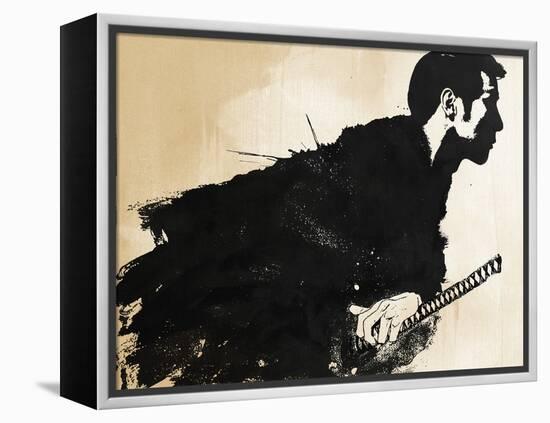 Ronin-Alex Cherry-Framed Stretched Canvas