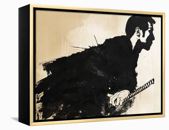 Ronin-Alex Cherry-Framed Stretched Canvas