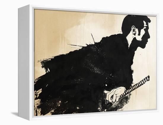 Ronin-Alex Cherry-Framed Stretched Canvas