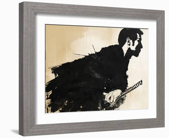 Ronin-Alex Cherry-Framed Art Print