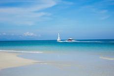 Beach and Tropical Sea-Ronnachai-Photographic Print