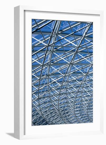 Roof Detail of Victoria Square, Belfast, Northern Ireland-David Barbour-Framed Photo