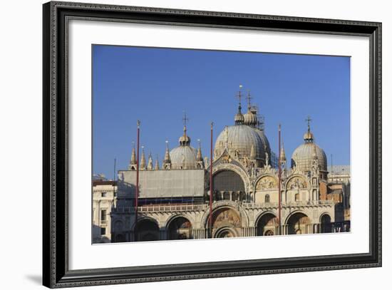 Roof of Saint Mark's Basilica. Venice. Italy-Tom Norring-Framed Photographic Print