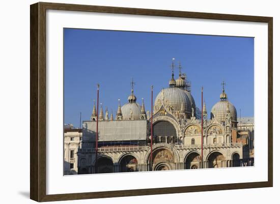 Roof of Saint Mark's Basilica. Venice. Italy-Tom Norring-Framed Photographic Print