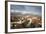 Roof Top View of Old Town Regensburg, Germany-Dave Bartruff-Framed Photographic Print