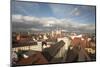Roof Top View of Old Town Regensburg, Germany-Dave Bartruff-Mounted Photographic Print