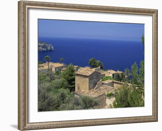 Roofs of Luc Alcari, Mallorca, Balearic Islands, Spain, Mediterranean, Europe-Miller John-Framed Photographic Print