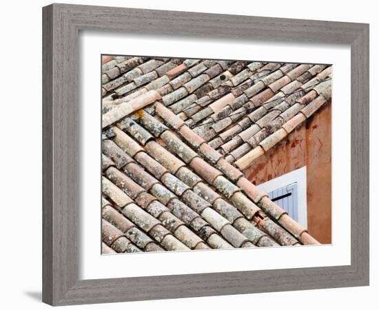 Roofs of Roussillon, Provence, France-Nadia Isakova-Framed Photographic Print