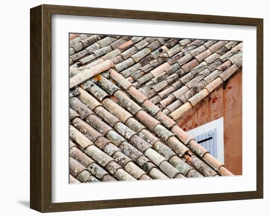 Roofs of Roussillon, Provence, France-Nadia Isakova-Framed Photographic Print