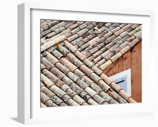 Roofs of Roussillon, Provence, France-Nadia Isakova-Framed Photographic Print