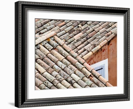 Roofs of Roussillon, Provence, France-Nadia Isakova-Framed Photographic Print