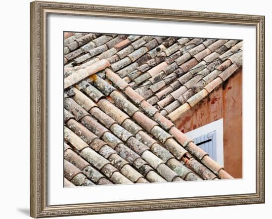 Roofs of Roussillon, Provence, France-Nadia Isakova-Framed Photographic Print