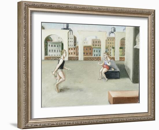 Rooftop Annunciation, 5, 2005-Caroline Jennings-Framed Giclee Print