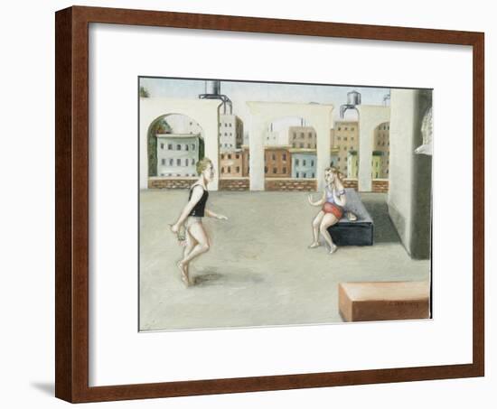 Rooftop Annunciation, 5, 2005-Caroline Jennings-Framed Giclee Print