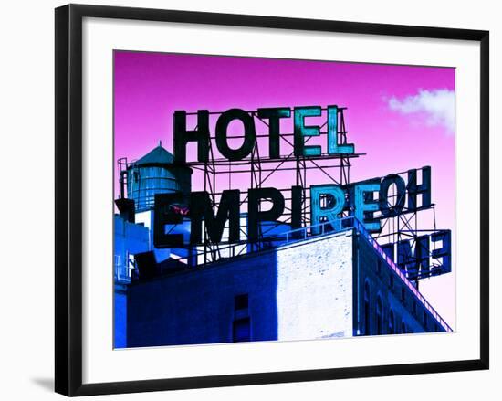 Rooftop, Hotel Empire, Footsteps of Gossip Girls in NYC, Upper West Side of Manhattan, New York-Philippe Hugonnard-Framed Photographic Print