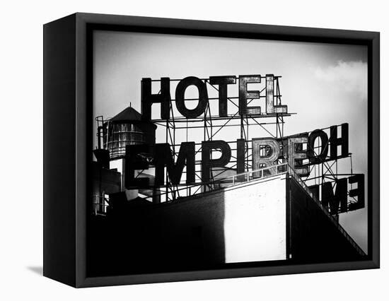 Rooftop, Hotel Empire, Upper West Side of Manhattan, Broadway, New York, Old-Philippe Hugonnard-Framed Premier Image Canvas