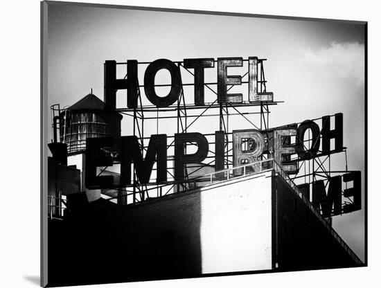 Rooftop, Hotel Empire, Upper West Side of Manhattan, Broadway, New York, Old-Philippe Hugonnard-Mounted Photographic Print