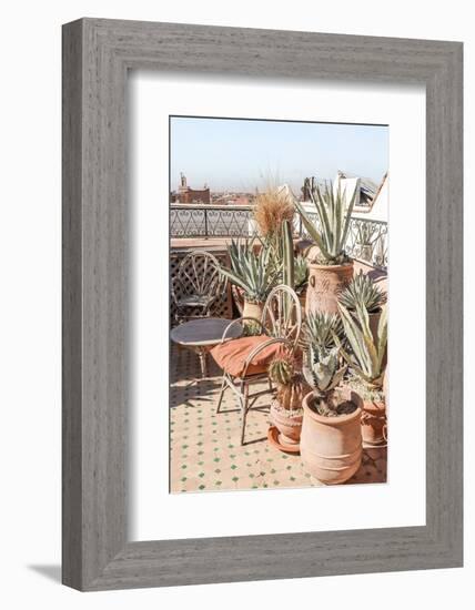 Rooftop in Marrakech-Henrike Schenk-Framed Photographic Print