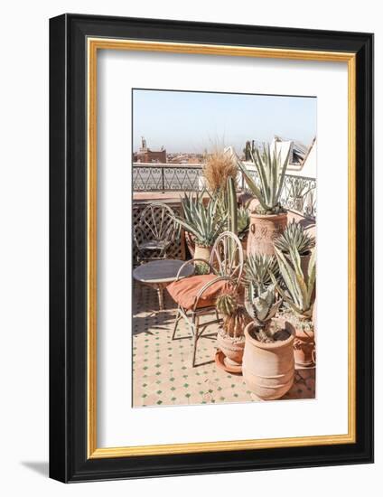 Rooftop in Marrakech-Henrike Schenk-Framed Photographic Print