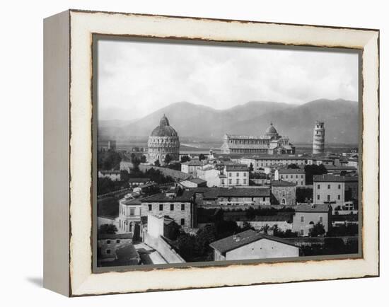 Rooftop View of Pisa-null-Framed Premier Image Canvas