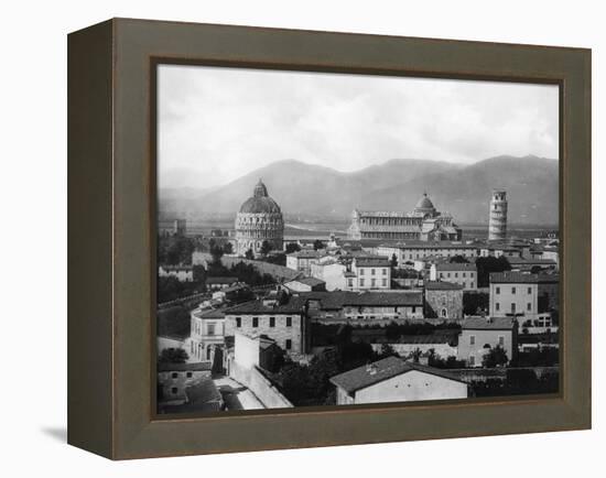 Rooftop View of Pisa-null-Framed Premier Image Canvas