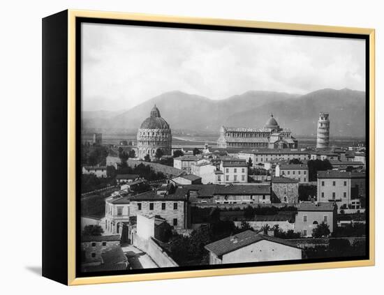 Rooftop View of Pisa-null-Framed Premier Image Canvas