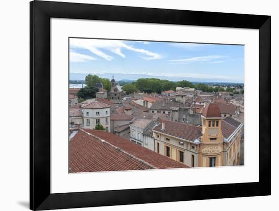 Rooftop view, Tournon, France-Lisa S. Engelbrecht-Framed Photographic Print