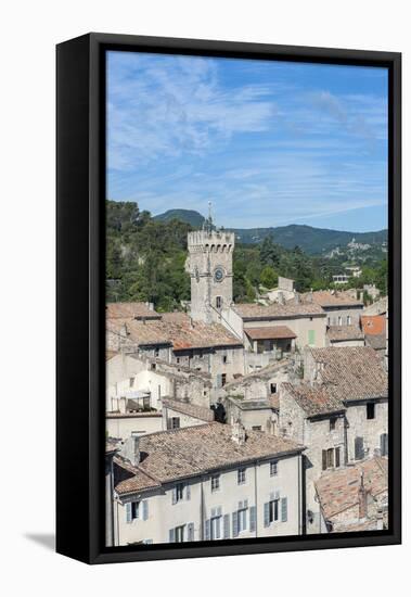 Rooftop view, Viviers, France-Lisa S. Engelbrecht-Framed Premier Image Canvas