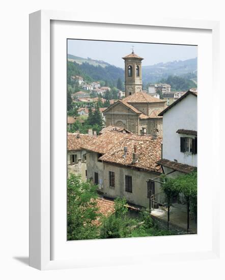 Rooftops, Dogliani, the Langhe, Piedmont, Italy-Sheila Terry-Framed Photographic Print