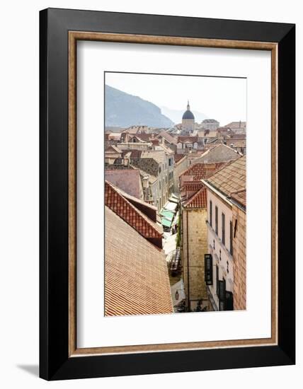 Rooftops - Dubrovnik, Croatia-Laura DeNardo-Framed Photographic Print