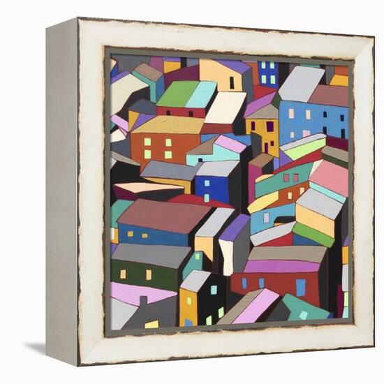 Rooftops I-Nikki Galapon-Framed Stretched Canvas