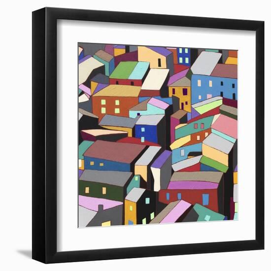 Rooftops I-Nikki Galapon-Framed Art Print