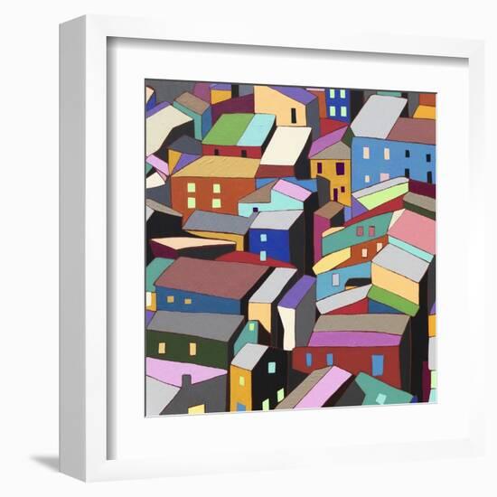 Rooftops I-Nikki Galapon-Framed Art Print