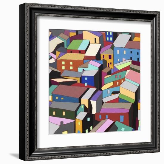 Rooftops I-Nikki Galapon-Framed Art Print