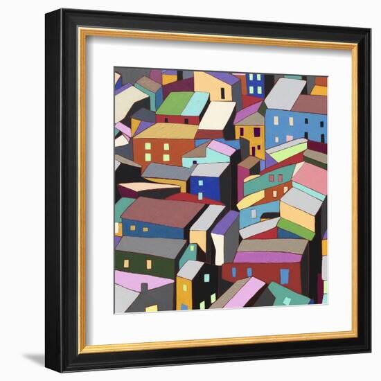 Rooftops I-Nikki Galapon-Framed Art Print