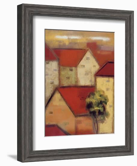 Rooftops II-Eric Balint-Framed Giclee Print