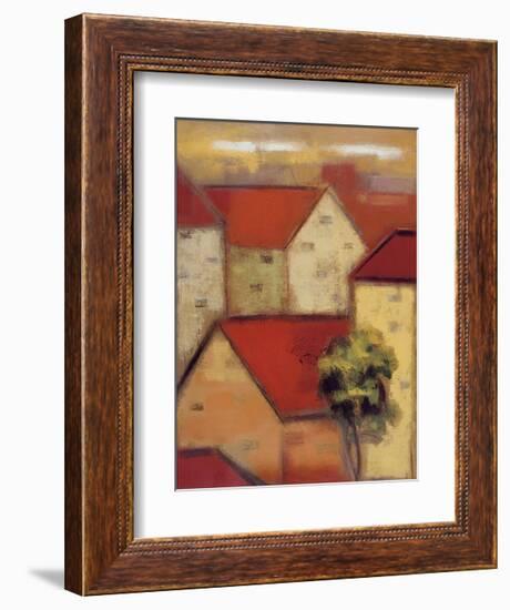 Rooftops II-Eric Balint-Framed Giclee Print