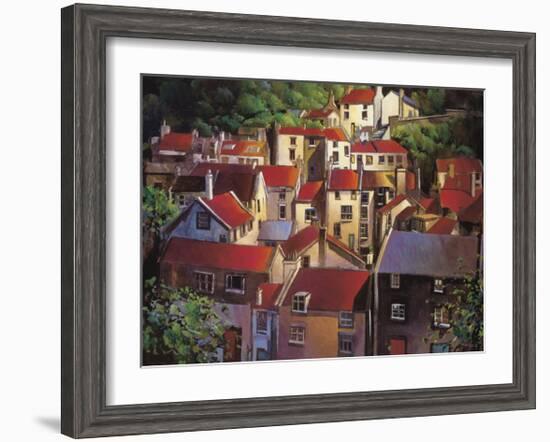 Rooftops II-Michael O'Toole-Framed Giclee Print