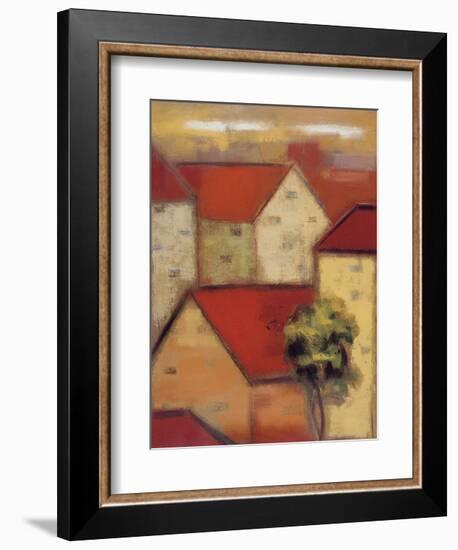 Rooftops II-Eric Balint-Framed Art Print