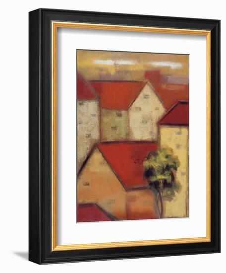 Rooftops II-Eric Balint-Framed Art Print