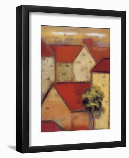 Rooftops II-Eric Balint-Framed Art Print